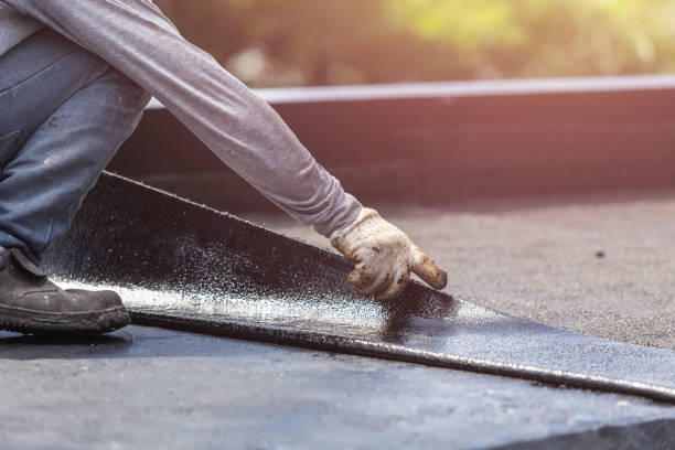 Professional Basement Waterproofing technician working in Franklin, MI